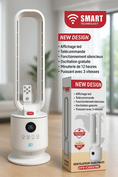 Ventilateur sans pales intelligent