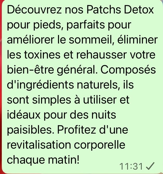 Patchs Détox Pieds