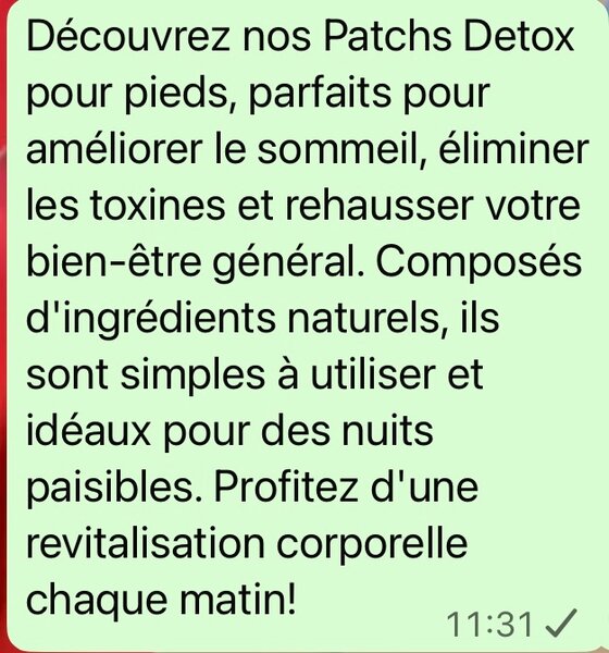 Patchs Détox Pieds