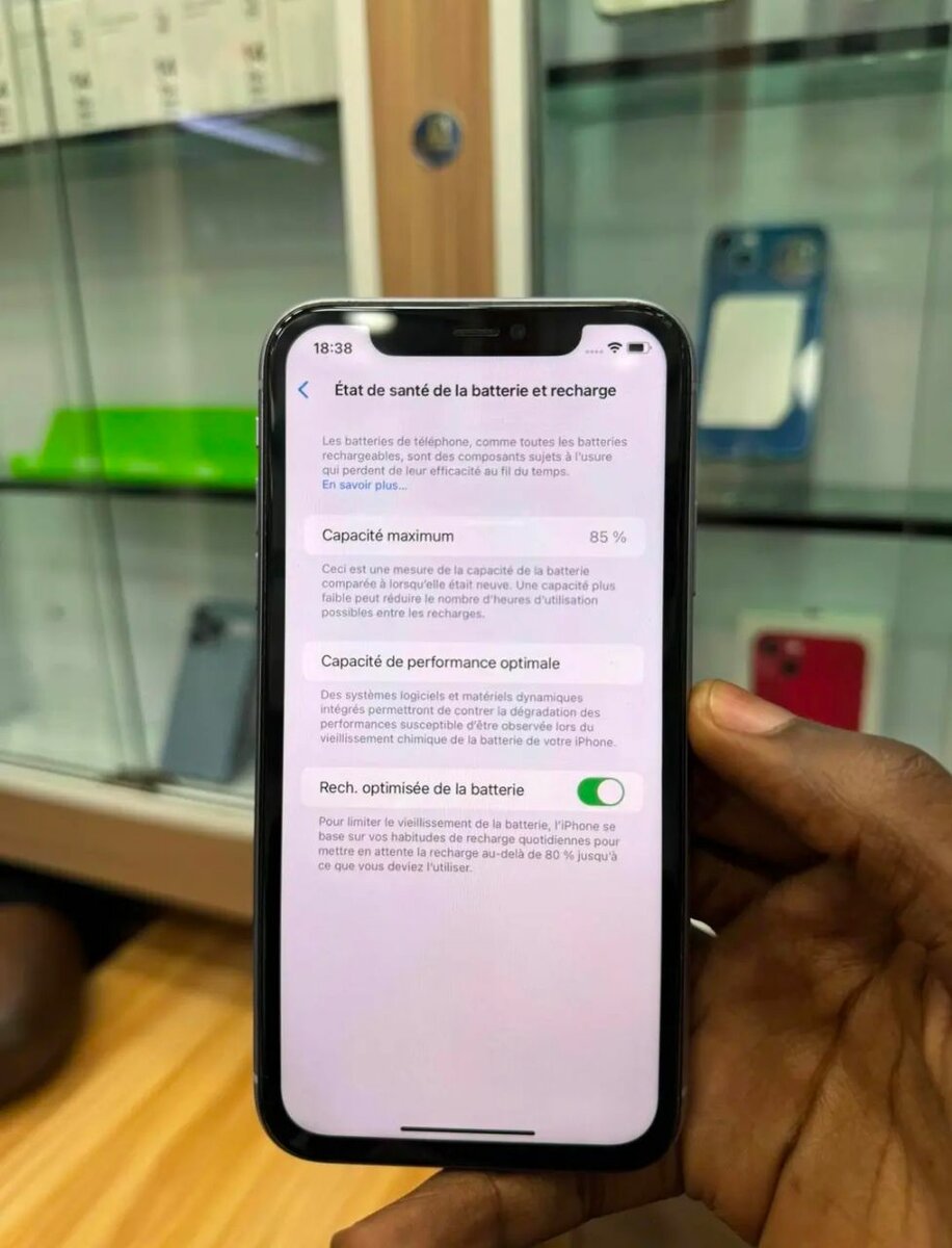 iPhone élégant violet