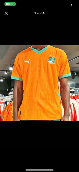 Maillot de Foot Côte d'Ivoire