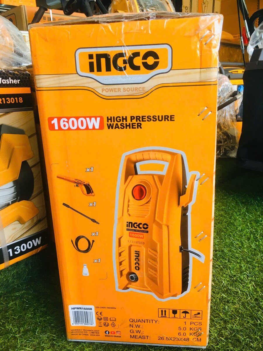 Nettoyeur haute pression casher 1600 wath / 140 bar-5.5L/min