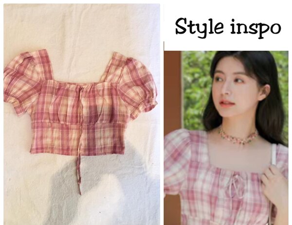 Salaula crop tops and tops