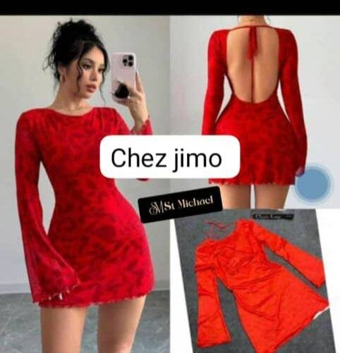 Robe Dos Nu Été Élégante