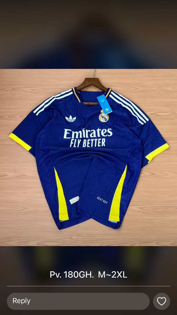 REAL MADRID JERSEY PLAYERS VERSION