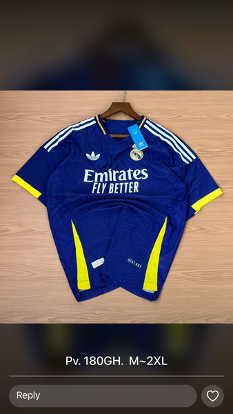 REAL MADRID JERSEY PLAYERS VERSION