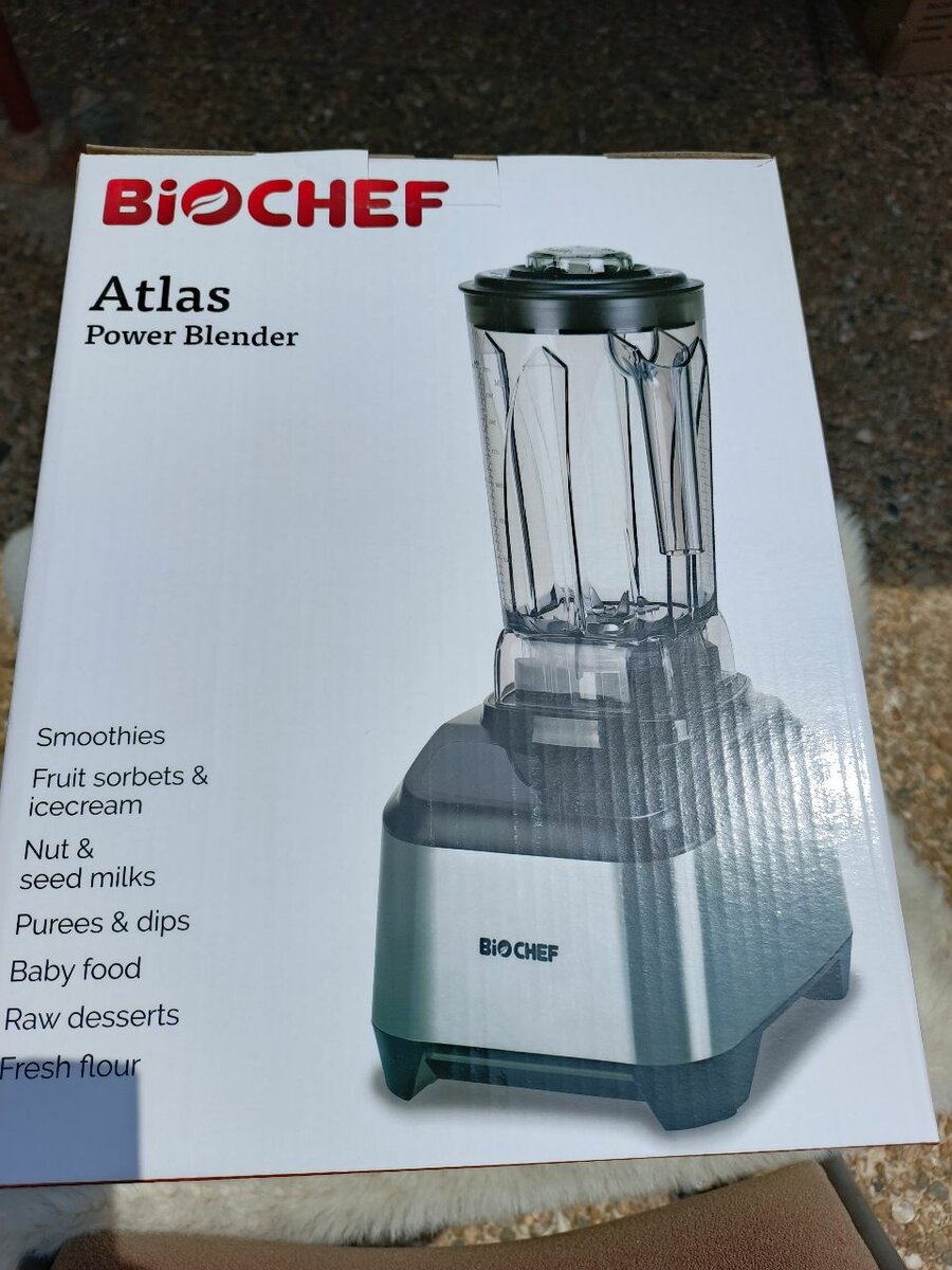 BioChef Atlas Power Blender 1000W High.
