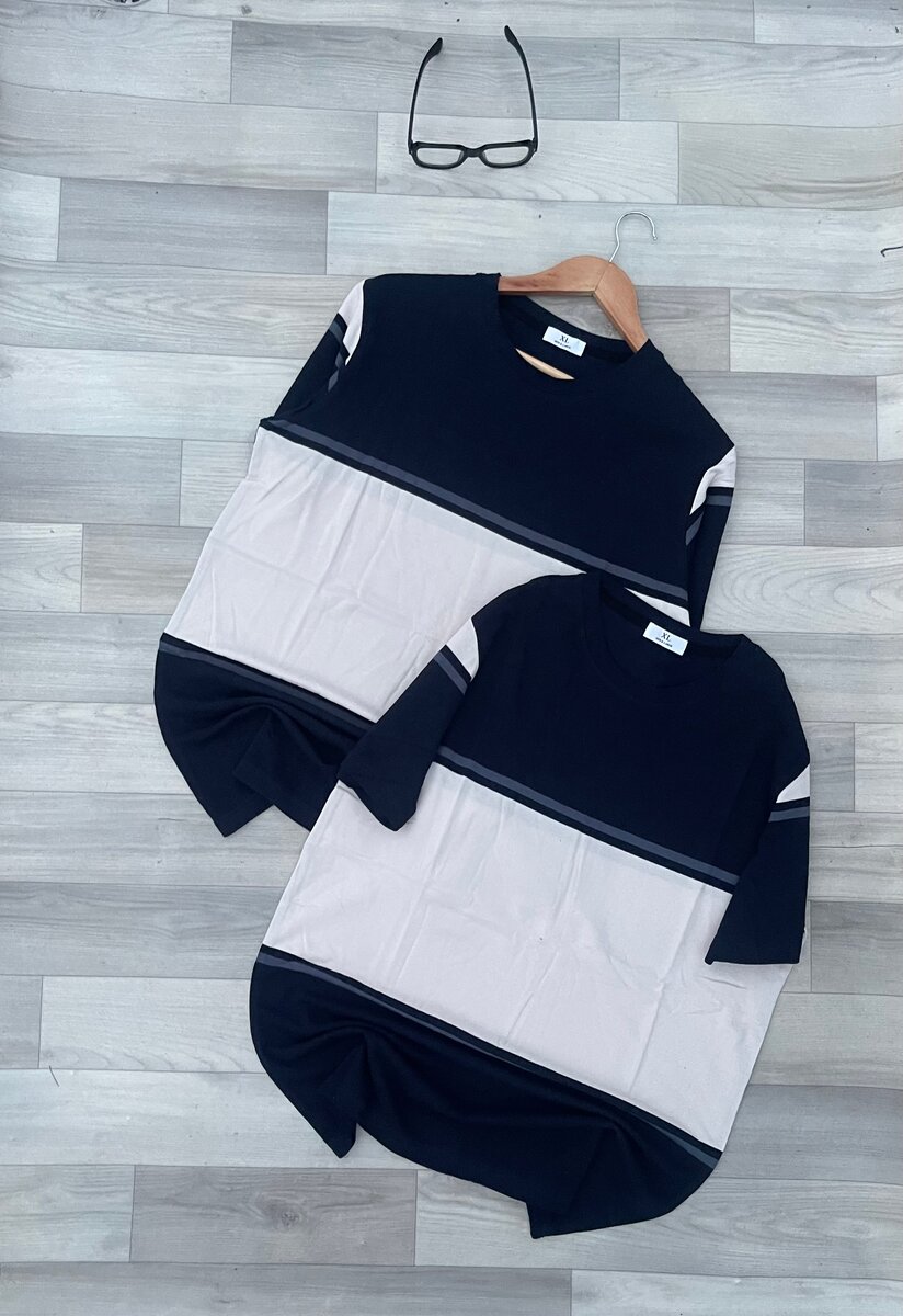 T-shirts assortis à rayures