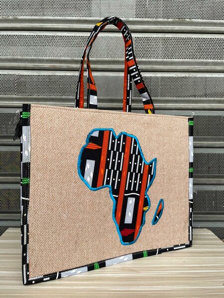 Sac à main africain coloré