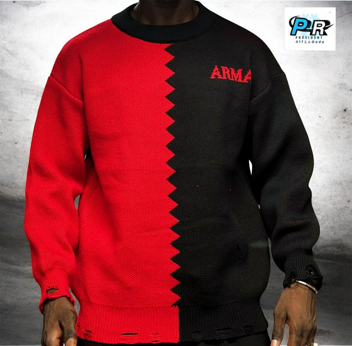 Pull Arma Bicolore Hommes
