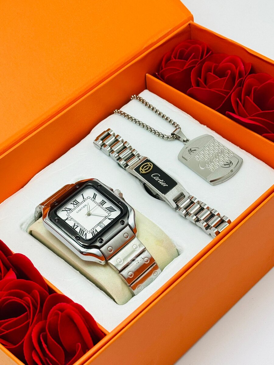 Luxury Watch and Jewelry Gift Set