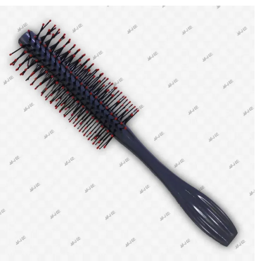 Cute Professional Salon Styling Tools Round Hair Brush Hairdressing Curling Hair Brush (Size:20x4cm)