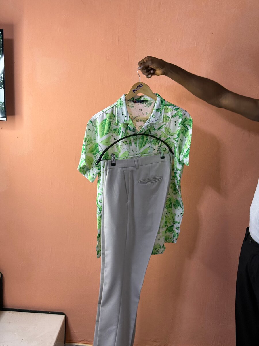 Chemise tropicale homme