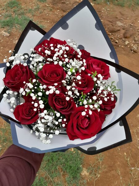 Bouquet de roses élégantes