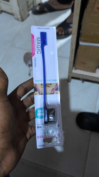 Dual-Ended Edge Brush Comb