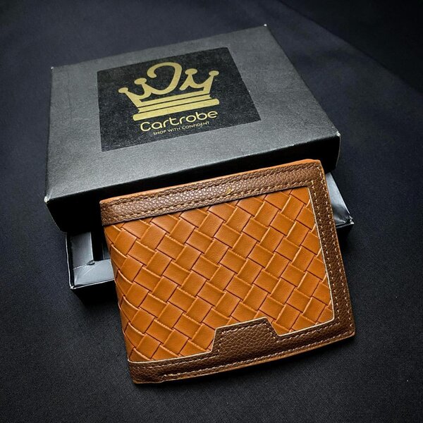 Men's PU Leather Textured Wallet