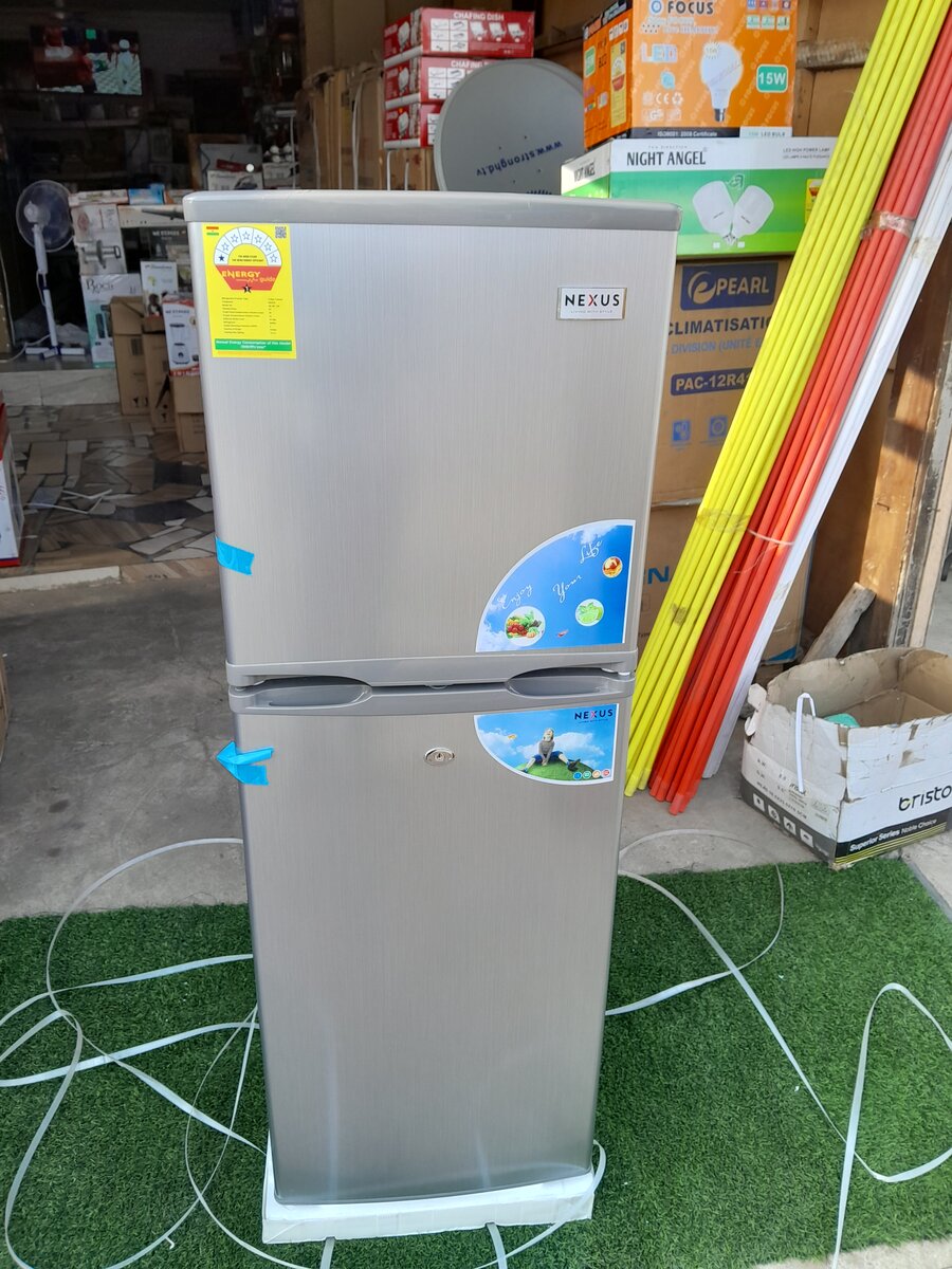 NEXUS DURABLE DOUBLE DOOR FRIDGE 134 LITRES