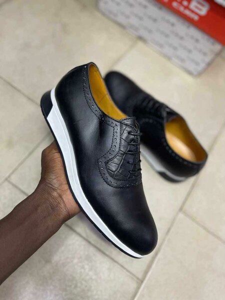 chaussures homme noir m012