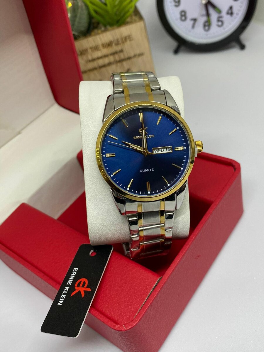 ERNIE KLEIN CHAIN WATCHES