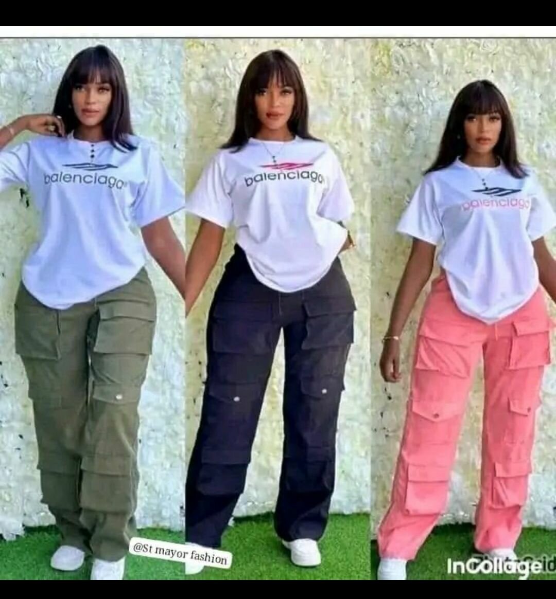 Pantalons cargo décontractés