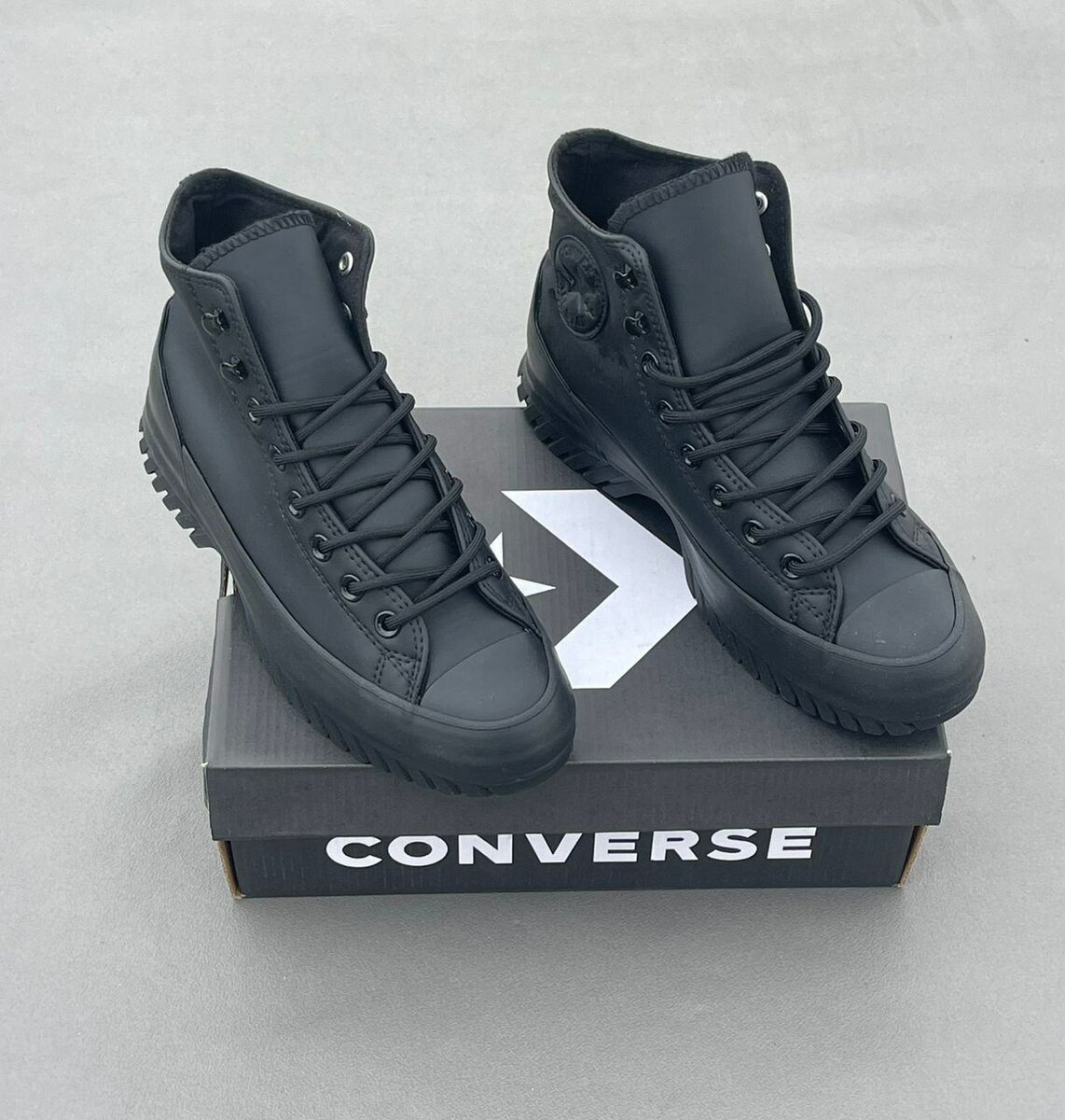 Converse Bottes Noires Homme