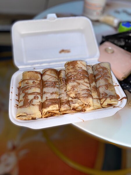 Crêpes au chocolat gourmandes