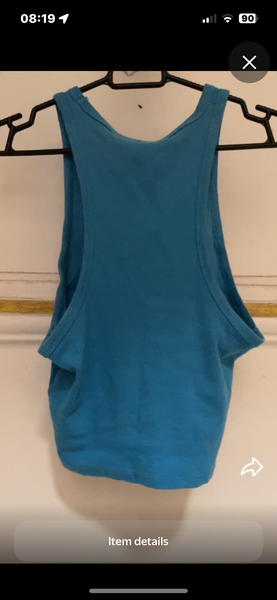 Top H&M Débardeur bleu