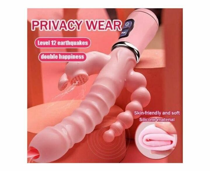 Vibromasseur Silicone Ergonomique