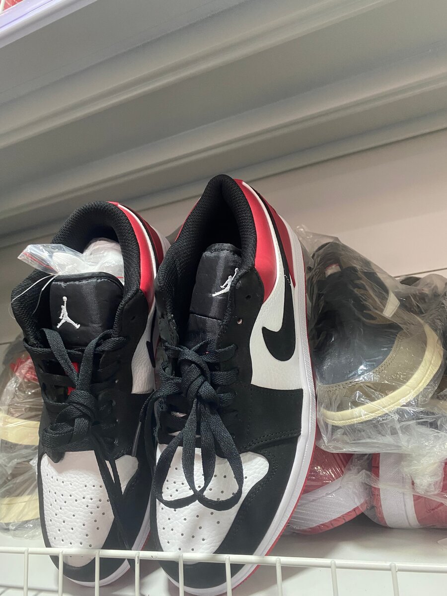 Baskets Air Jordan Noir Rouge