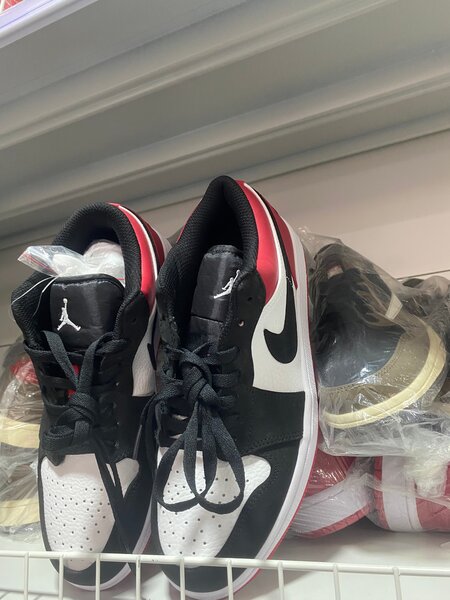 Baskets Air Jordan Noir Rouge