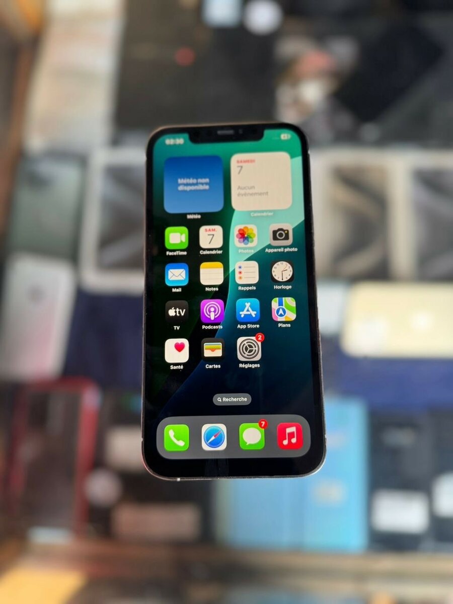 iPhone 12pro max 128giga casineuf sans Face ID