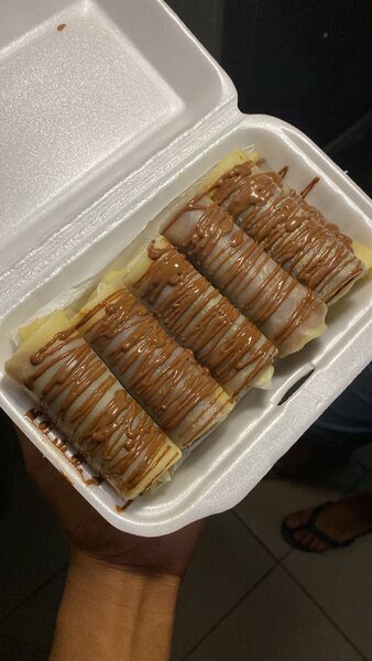 Rouleaux de printemps sucrés chocolatés