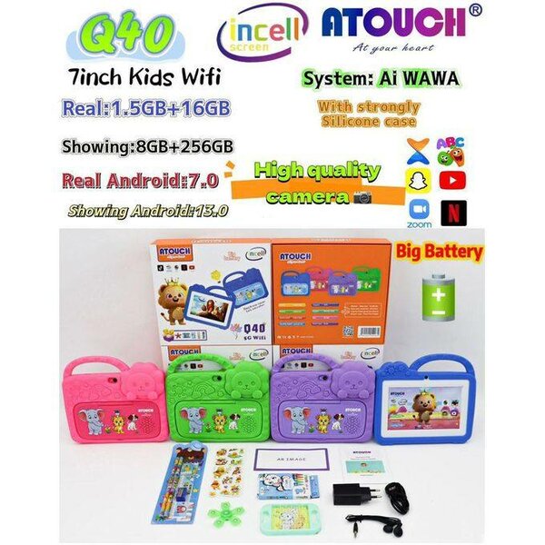 Tablette Enfant Q40 7 Pouces