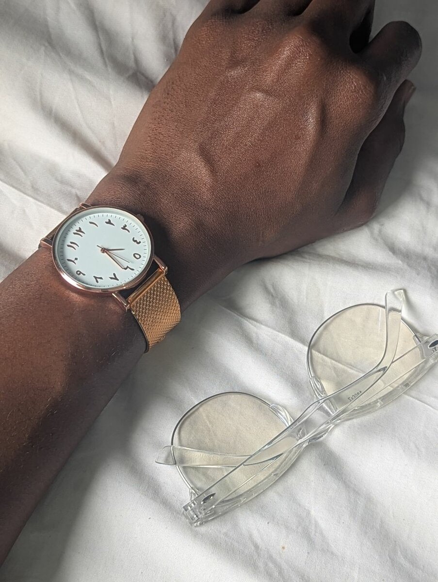 Unisex Arabic wristwatch