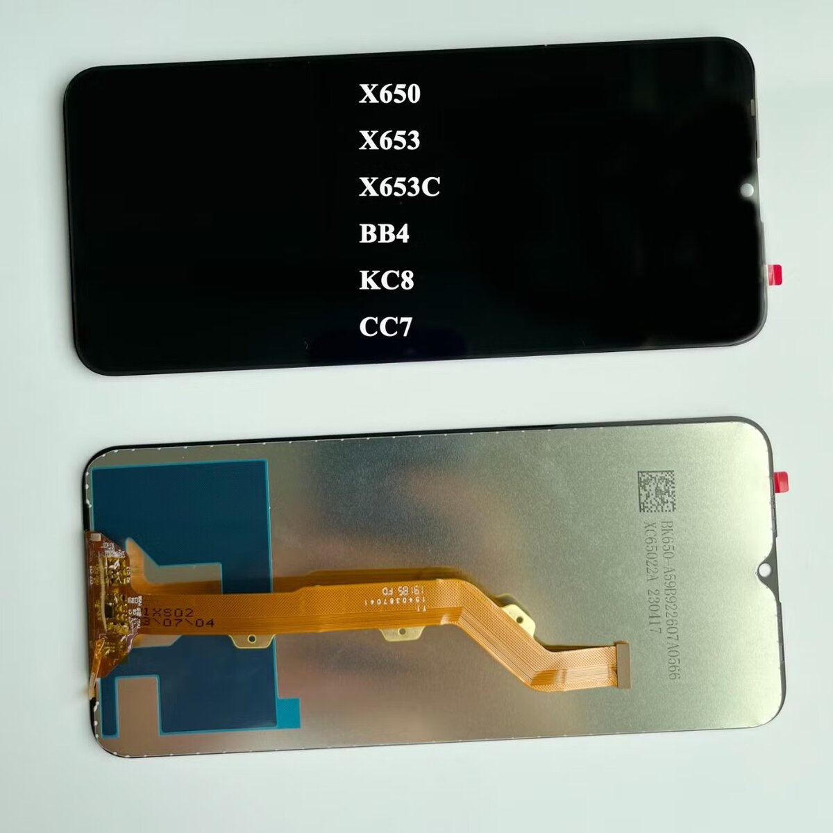 LCD Screen Replacement for X653