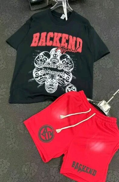 Ensemble T-shirt et Shorts Style Urbain