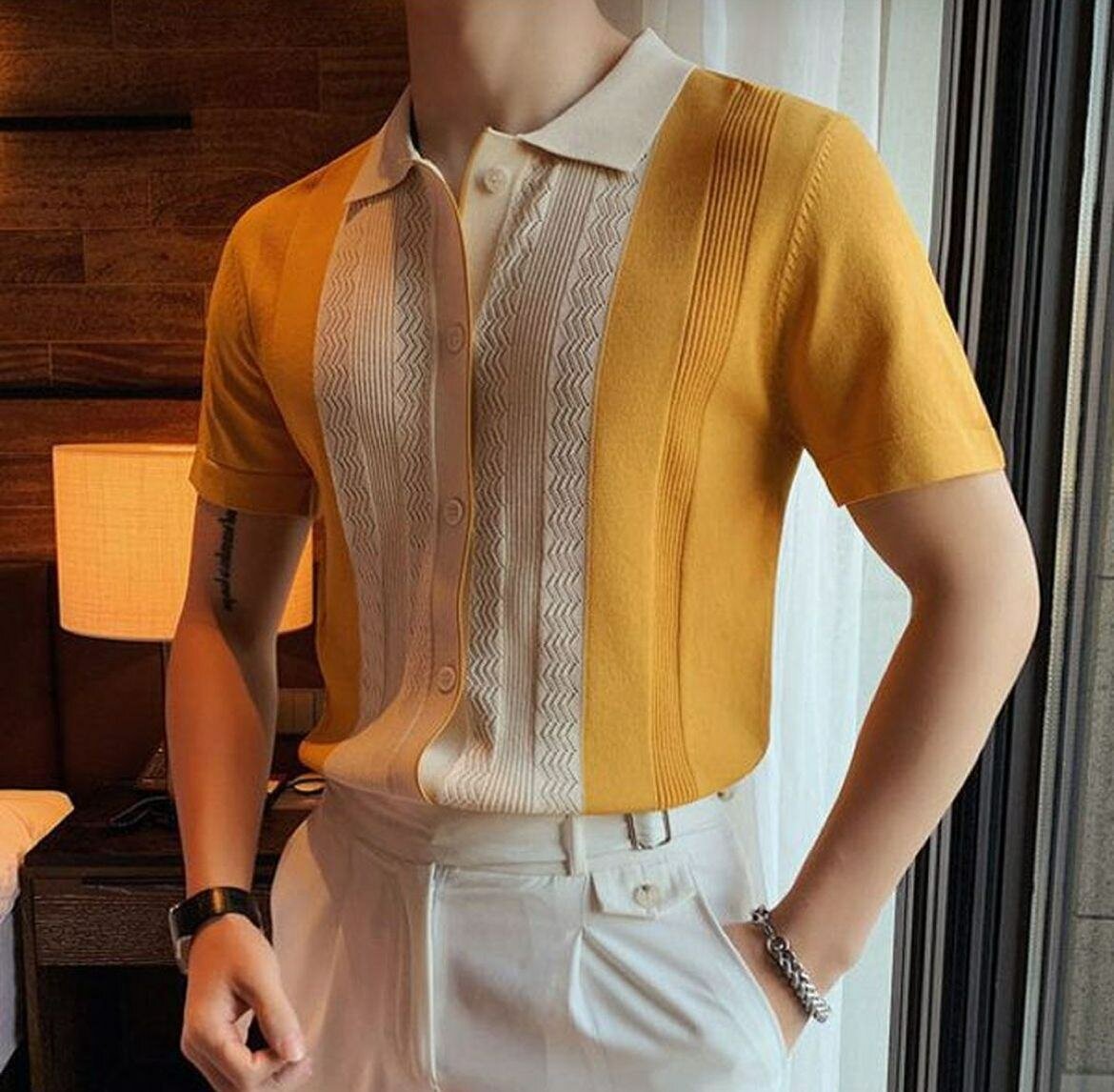 Fashion knitted tops