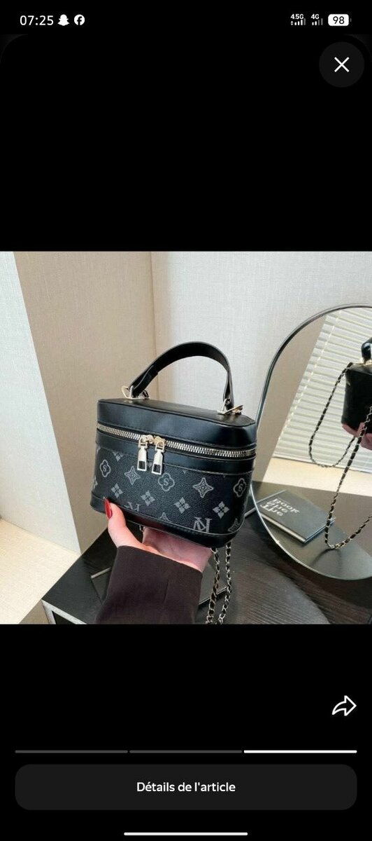 Sacoche bandoulière élégante