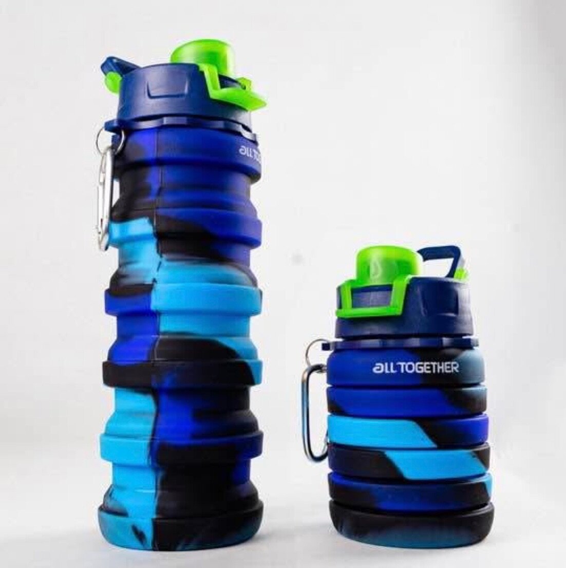 Bouteille Pliable en Silicone Colorée