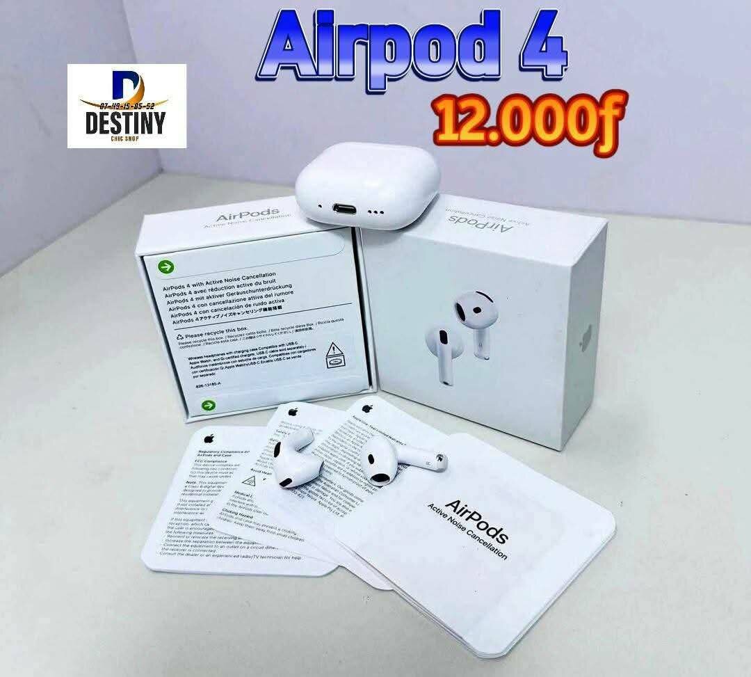 AirPods 4 authentique certifié