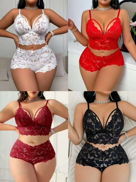 Ensemble Lingerie Dentelle Sexy