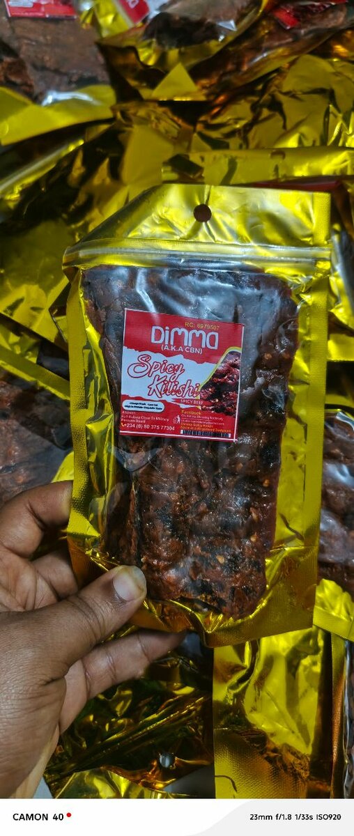 Viande séchée épicée