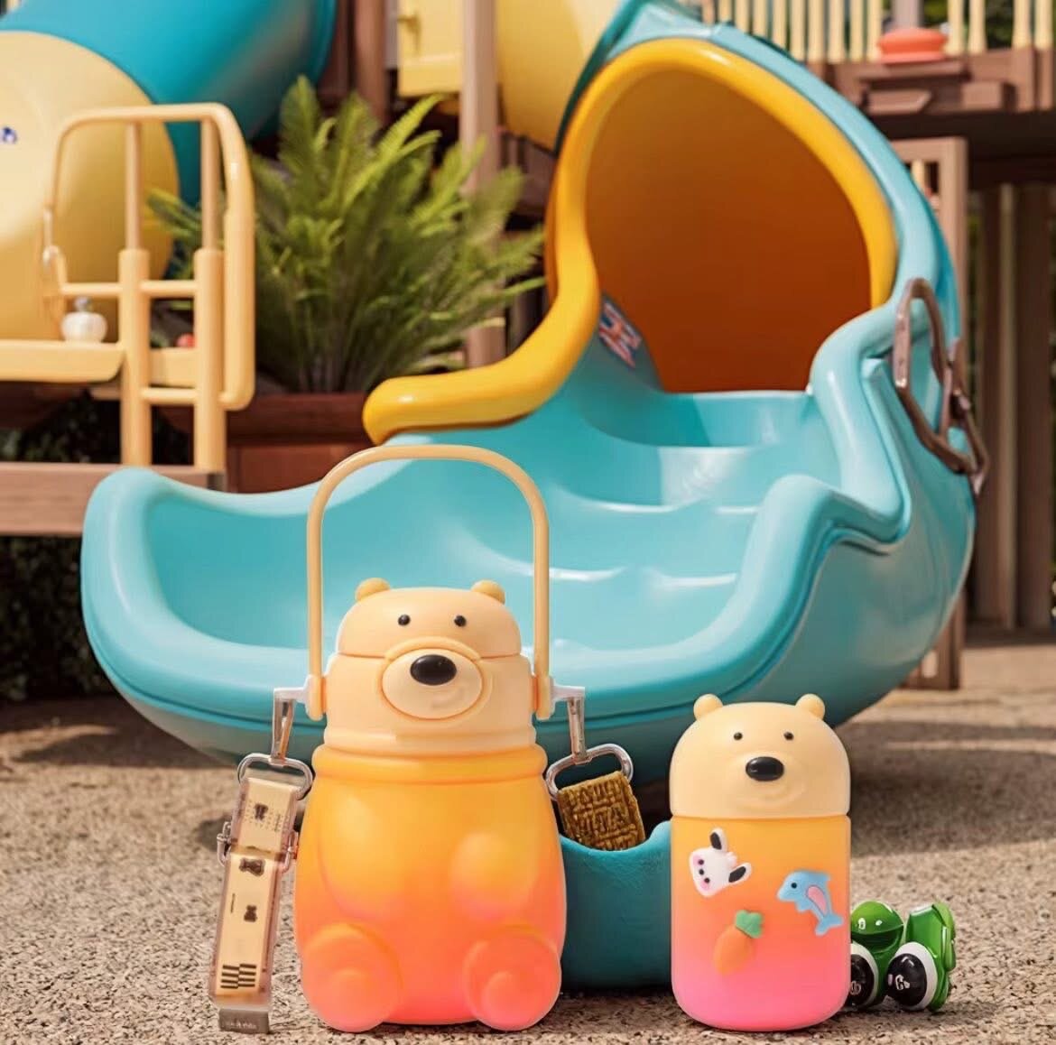 Gourde enfant ours mignon