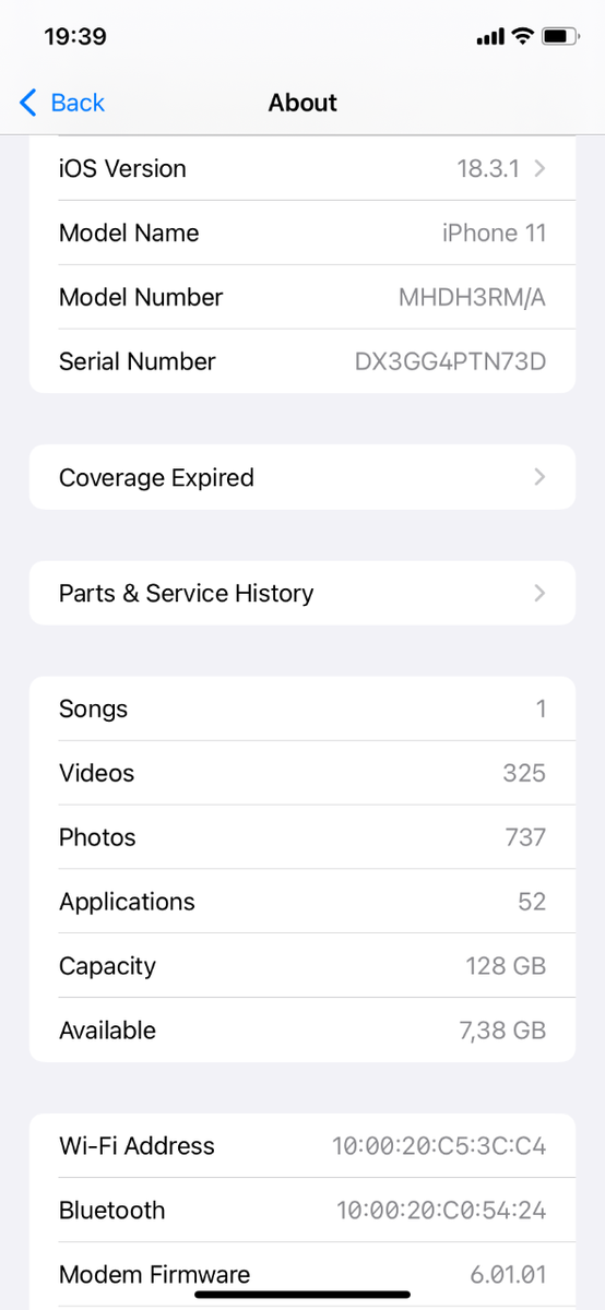 Apple iPhone 11
