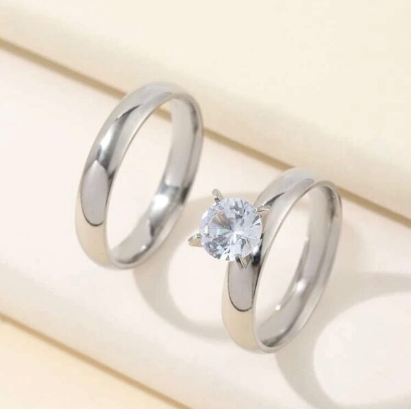 Ensemble bague pour couple