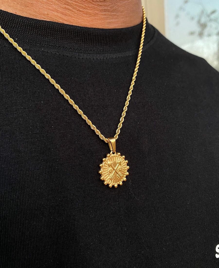 Gold Peadants Chains (Unisex)