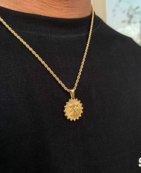 Gold Peadants Chains (Unisex)