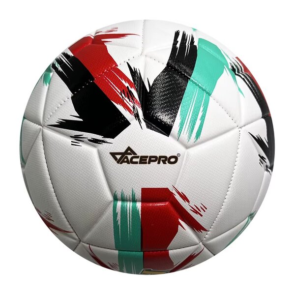 Ballon de football coloré
