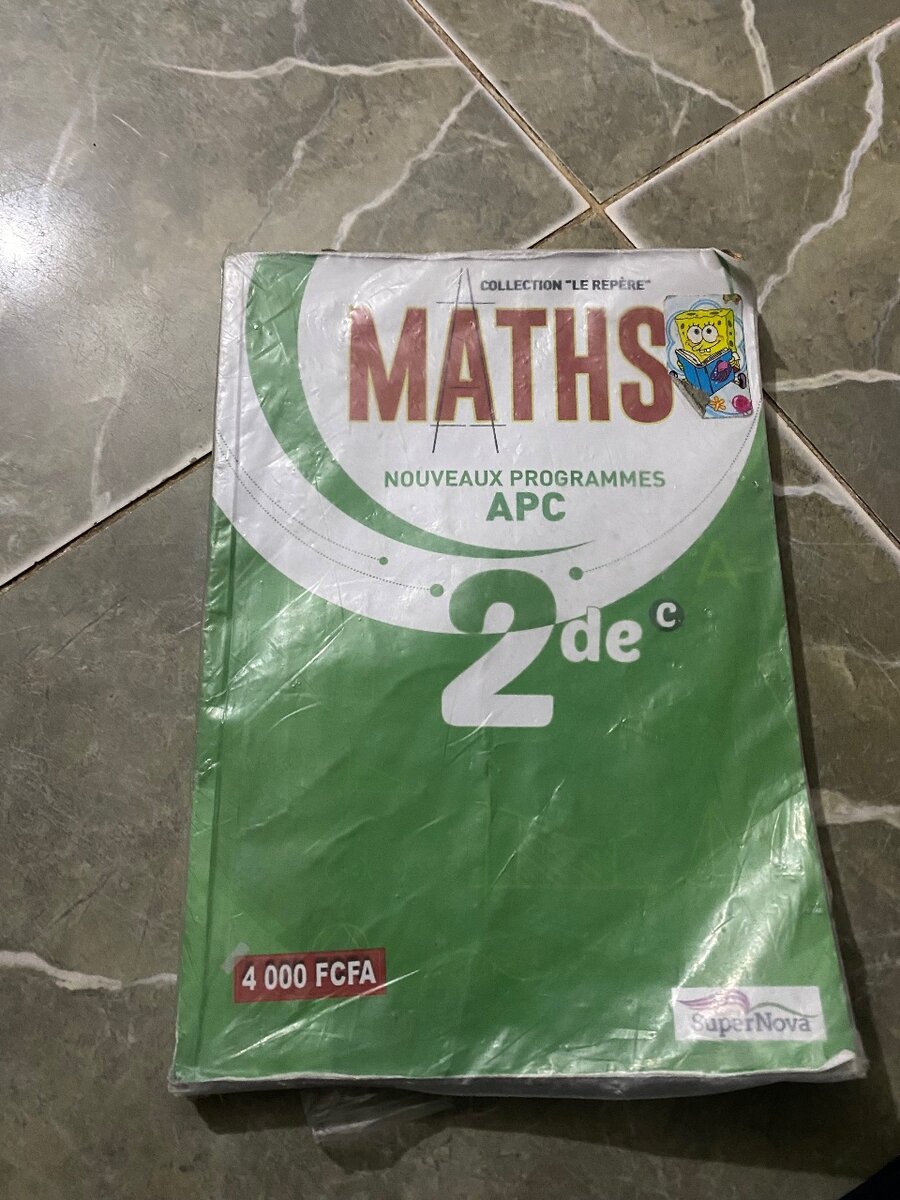 Livres Scolaires 2ème C