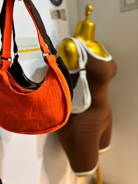 Sac Hobo en Crocodile Chic